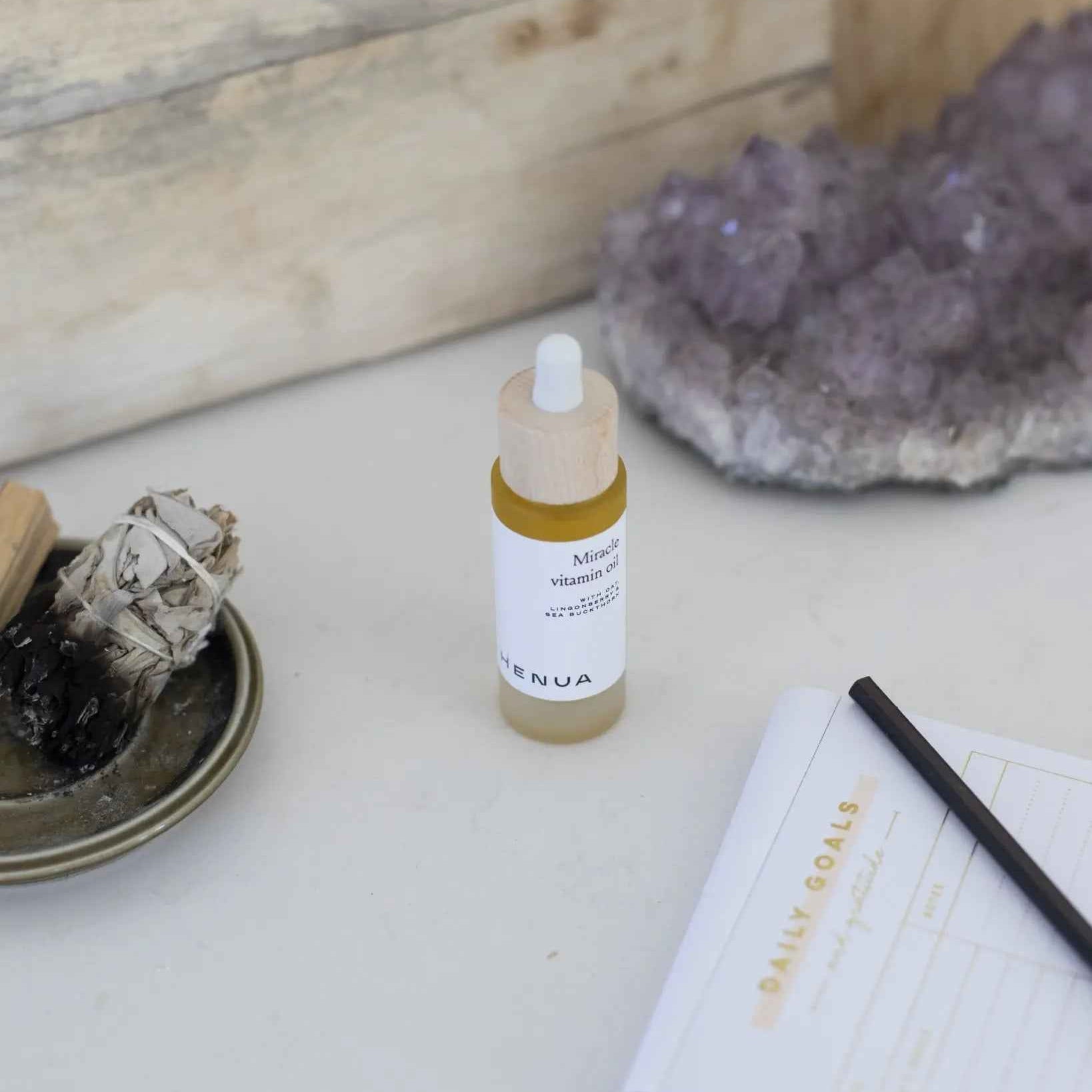 Vitaminų prisotintas veido aliejus „Miracle Oil“ (30 ml)
