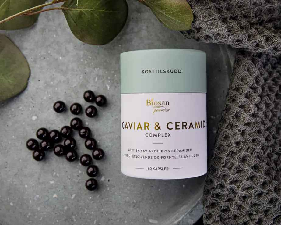 „Caviar & Ceramid Complex“ ikrų ir keramidų kompleksas odos grožiui ir jaunystei