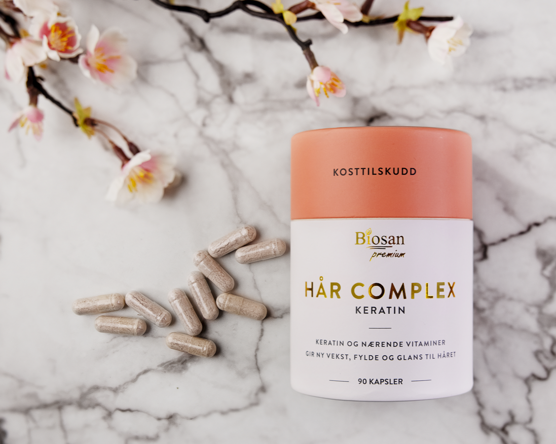 „Hair Complex“ vitaminų kompleksas plaukų sveikatai ir augimui