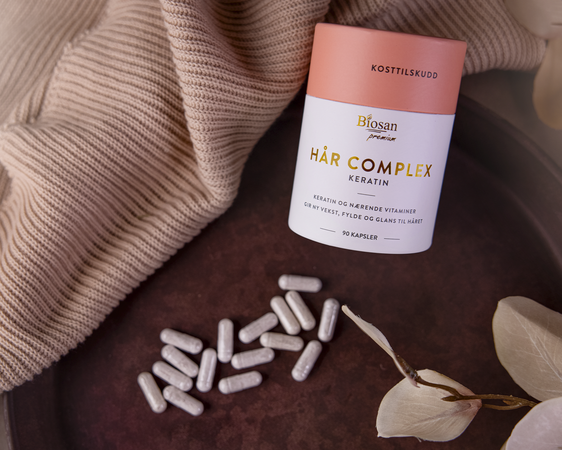 „Hair Complex“ vitaminų kompleksas plaukų sveikatai ir augimui