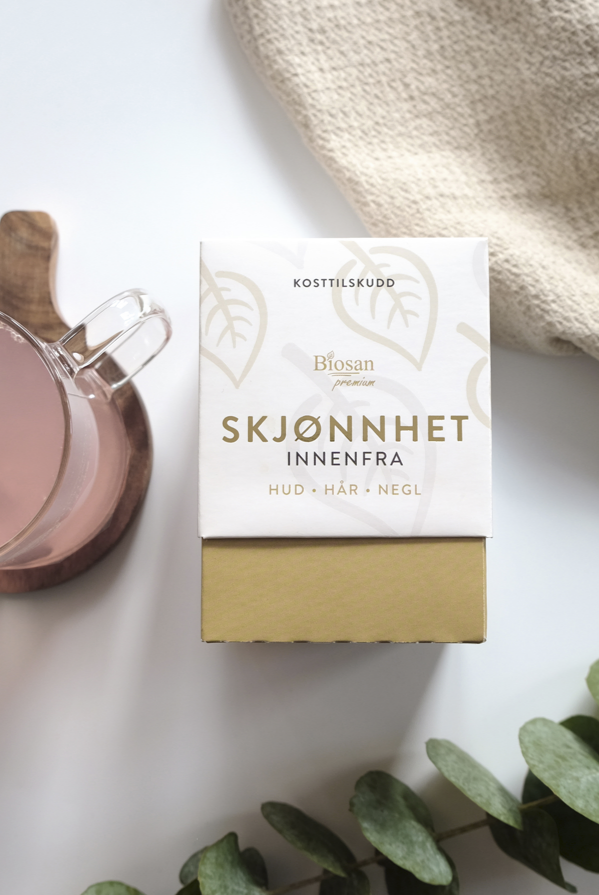 Hidrolizuotas jūrinis kolagenas su hialuronu ir vitaminais – odai, plaukams ir nagams (5000 mg)