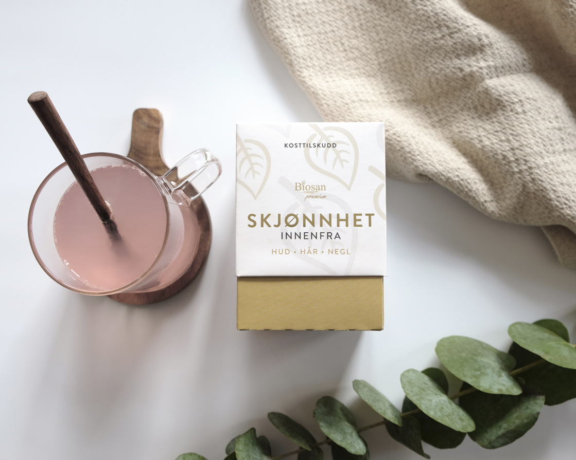 Hidrolizuotas jūrinis kolagenas su hialuronu ir vitaminais – odai, plaukams ir nagams (5000 mg)