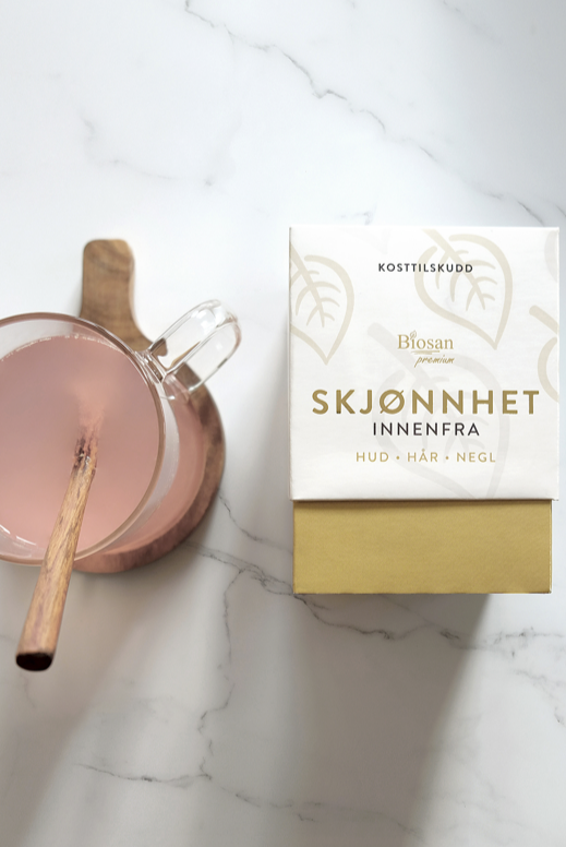 Hidrolizuotas jūrinis kolagenas su hialuronu ir vitaminais – odai, plaukams ir nagams (5000 mg)