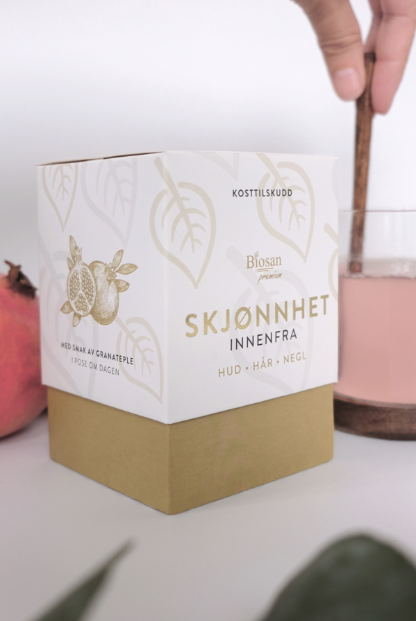 Hidrolizuotas jūrinis kolagenas su hialuronu ir vitaminais – odai, plaukams ir nagams (5000 mg)